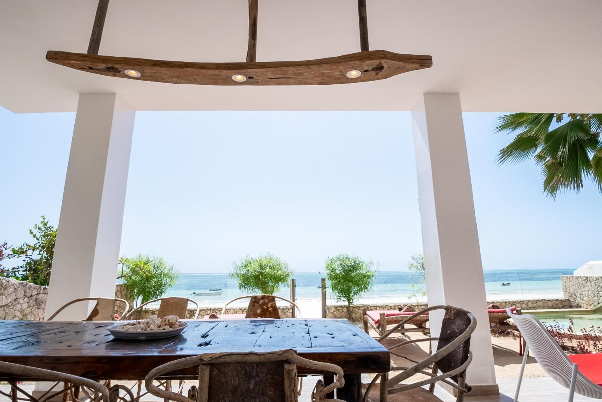 Ocean Blue Apartment With Panoramic Pool Zanzibarhouses Kiwengwa  Esterno foto