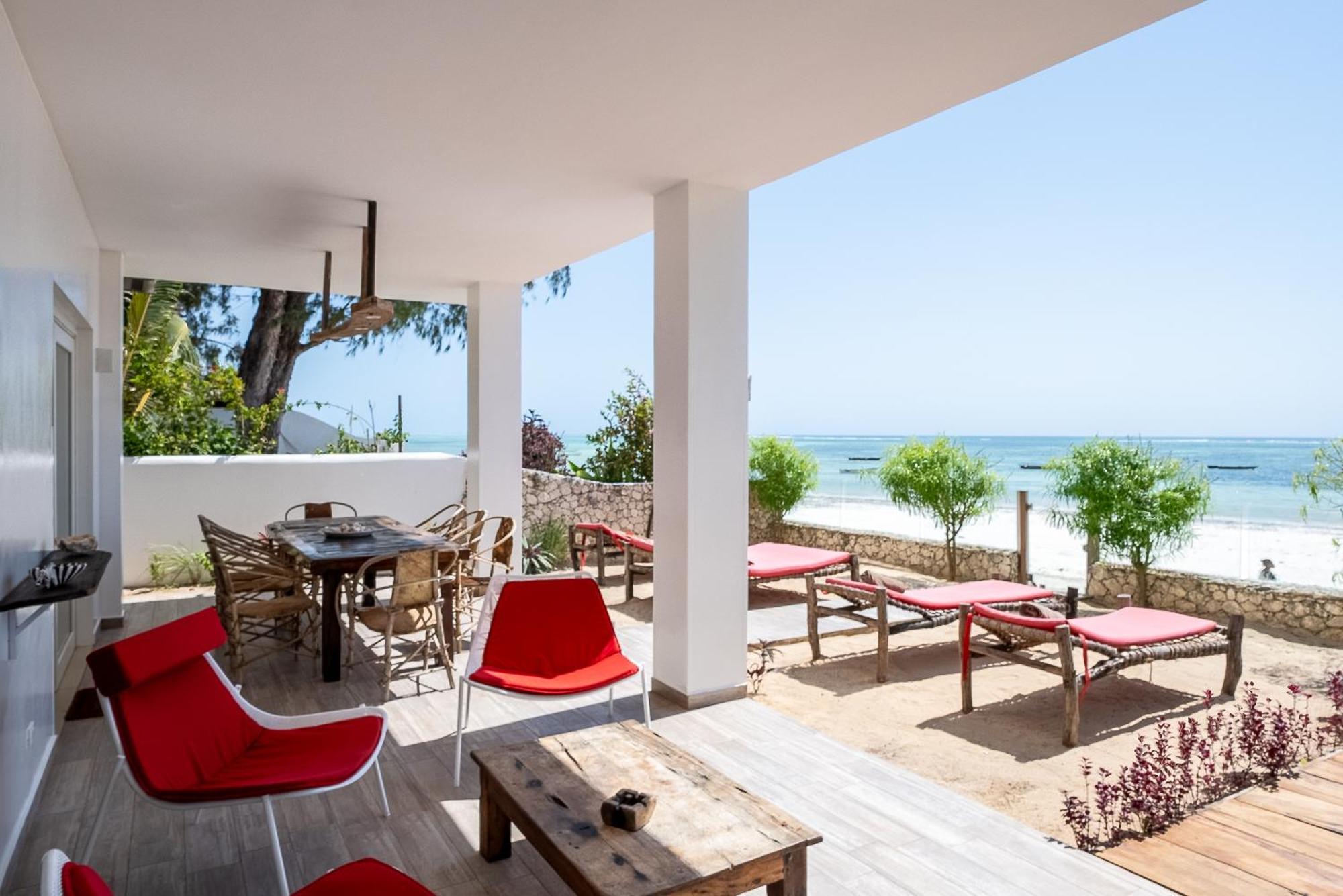 Ocean Blue Apartment With Panoramic Pool Zanzibarhouses Kiwengwa  Esterno foto