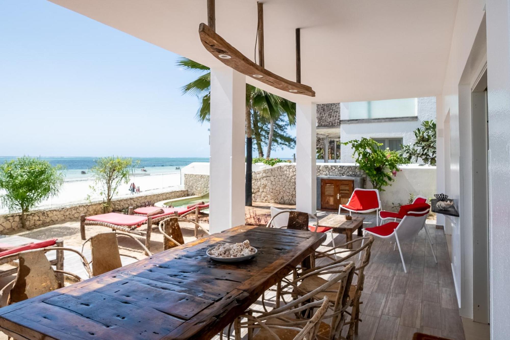 Ocean Blue Apartment With Panoramic Pool Zanzibarhouses Kiwengwa  Esterno foto