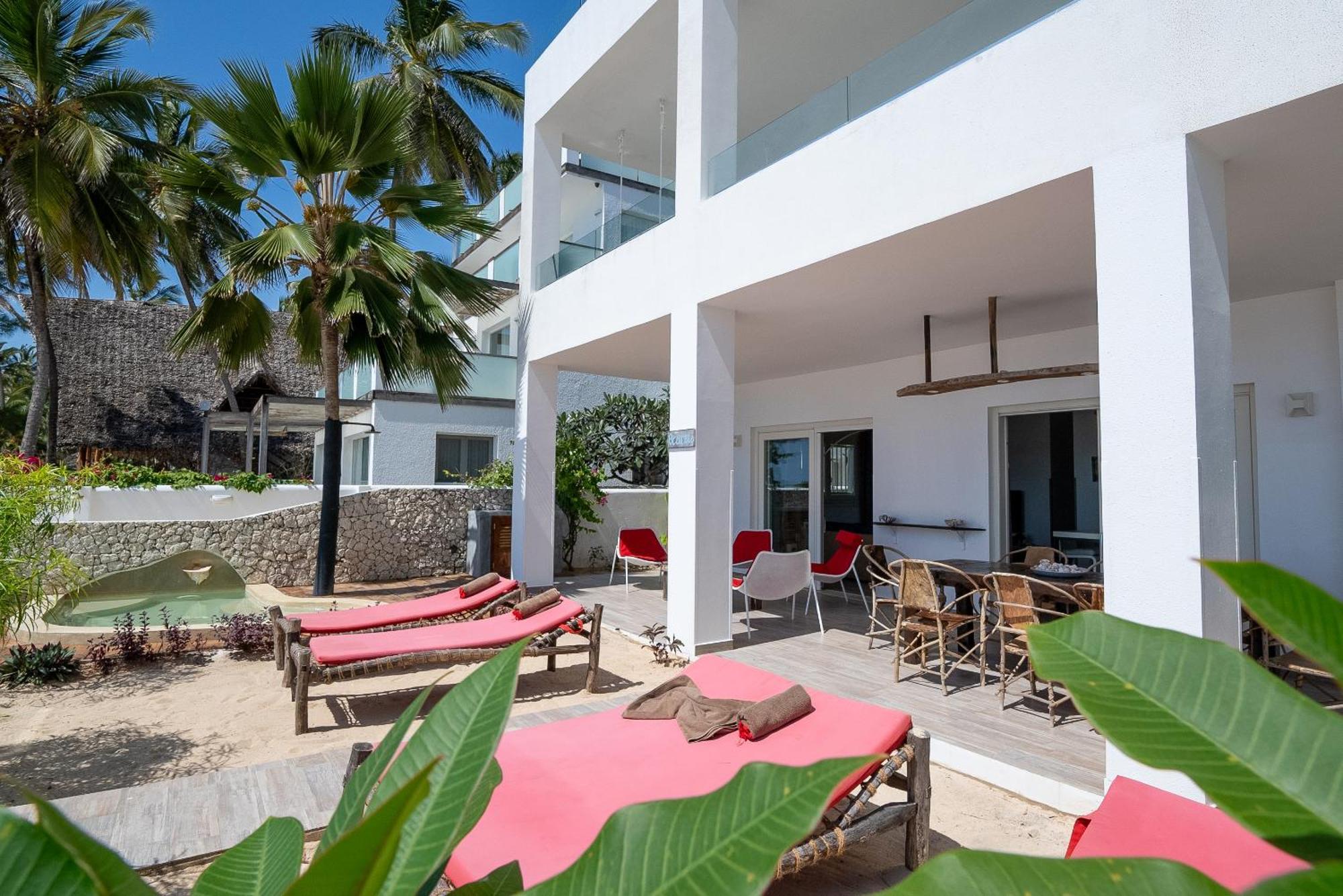 Ocean Blue Apartment With Panoramic Pool Zanzibarhouses Kiwengwa  Esterno foto