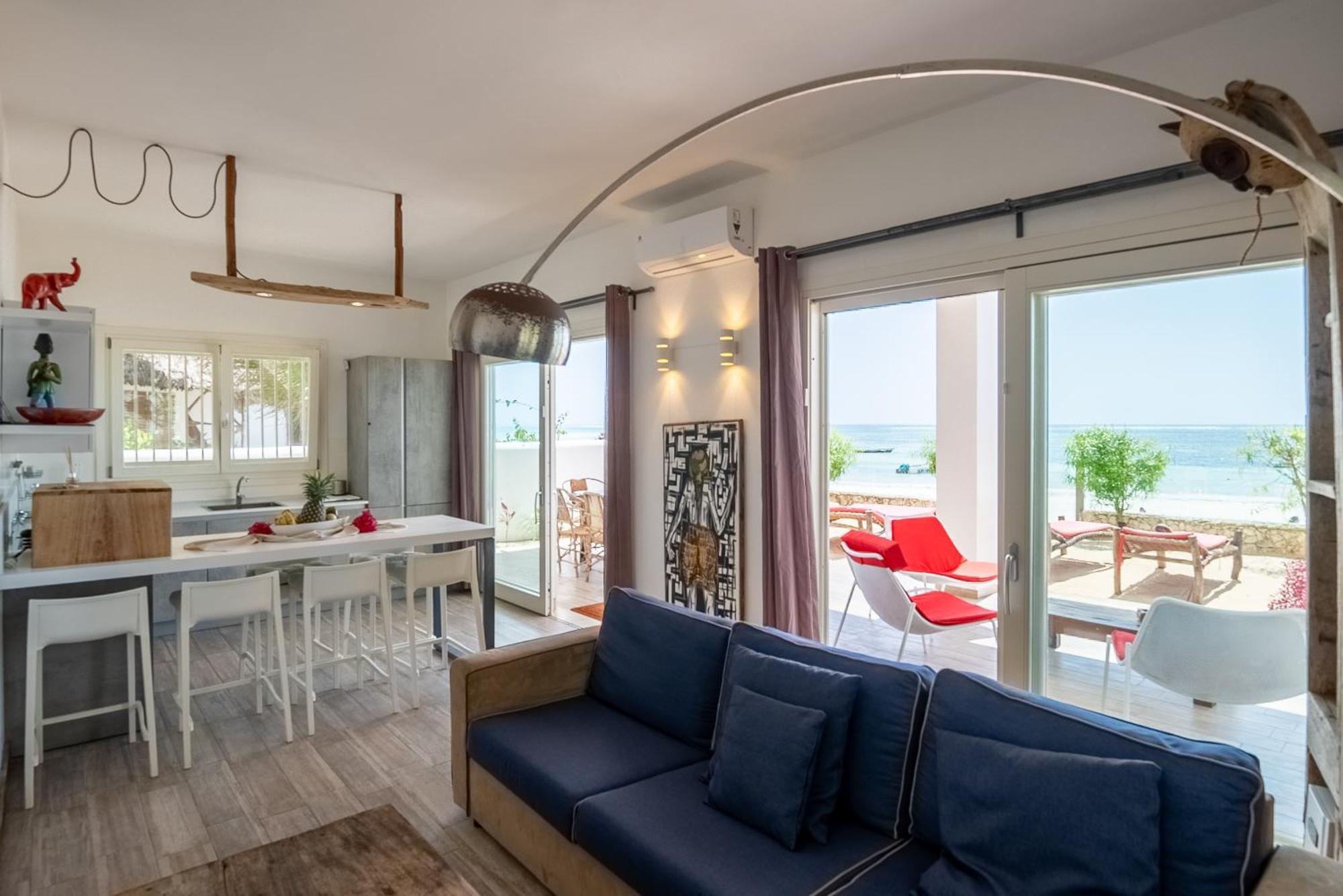 Ocean Blue Apartment With Panoramic Pool Zanzibarhouses Kiwengwa  Esterno foto